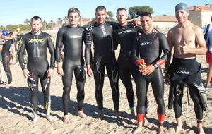 TRIATHLON L DE HYERES le TVT en Force