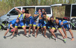 Triathlon par equipe S de Peyrolles 