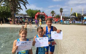 Triathlon L et Aquathlon jeune de Ballena Espagne.